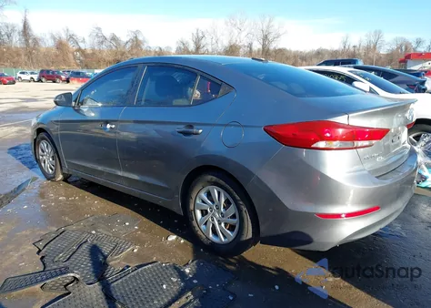 2017 Hyundai Elantra Se из США, поврежденный, VIN KMHD74LF1HU125125
